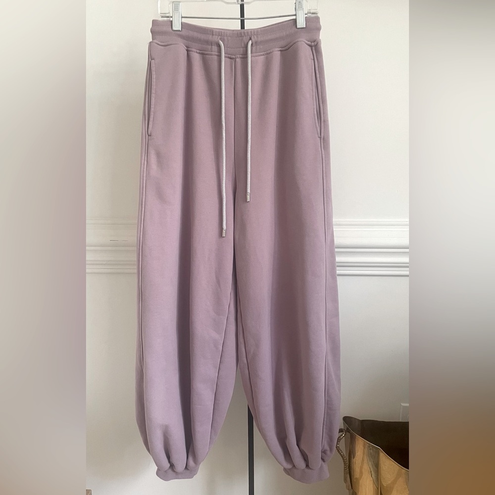 Nap Loungewear Balloon Cotton Sweatpants in Purple/ Lavender SzS